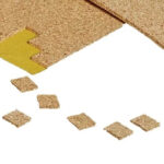 CORCHOS CON ADHESIVO (PLACA) 18X18X3 MM 1 CAJA (70.000 UND)