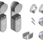 JUEGO COMPLETO ACCESORIOS SV-I45A/SV-I46 - VIDRIO 6/8MM - PESO M XIMO: 45KG