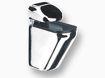 Soporta Estante Clip Mini 4/19MM - Alto:55MM/Ancho:25MM/Salida:40MM