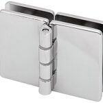 BISAGRA BA O PLEGABLE 80 X 100MM - VIDRIO 6/8MM -SIN RETENCI N-