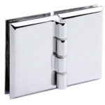 BISAGRA BA O PLEGABLE BISELADA 90X120MM - VIDRIO 8/10MM -SIN RETENCI N-