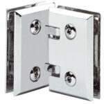 BISAGRA BA O DOBLE 90 BISELADA - VIDRIO 8/10MM