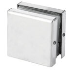 UNI N 1 LUNA 50X50MM CON TAPAS INOX AISI-316 - VIDRIO 12MM