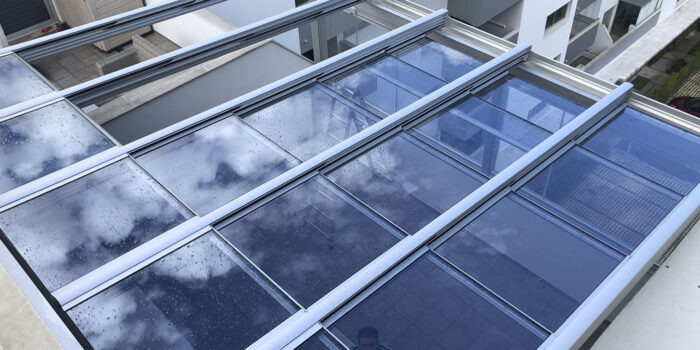 Techos Moviles de Cristal Acristalia