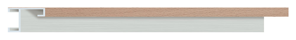 Moldura 425/114 ALUMINIUM Haya Molgra - Vista frontal del producto