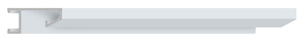 Moldura 429/5 ALUMINIUM Blanco Molgra - Vista frontal del producto