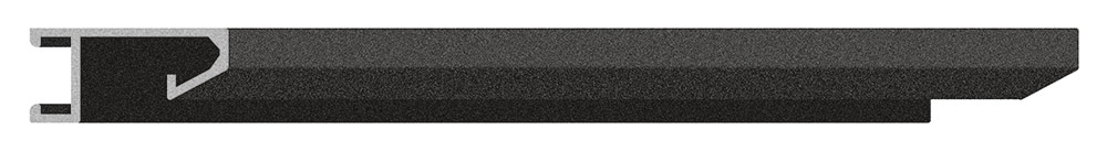 Moldura 429/84 ALUMINIUM Gris Molgra - Vista frontal del producto