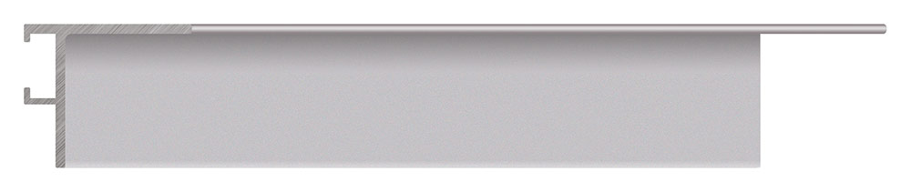 Moldura 432/16 ELES Plata Molgra - Vista frontal del producto