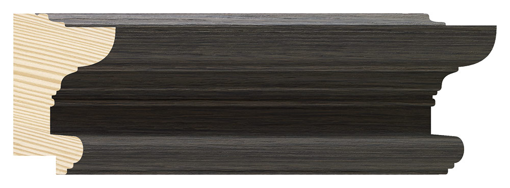 Moldura 1027/244 NORDEA Negro Molgra - Vista frontal del producto