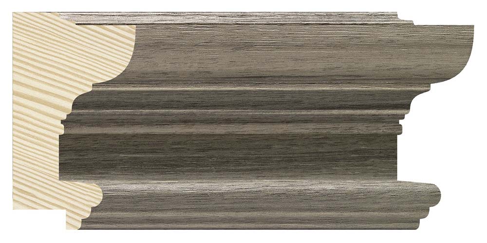 Moldura 1028/226 IRATI Gris Molgra - Vista frontal del producto