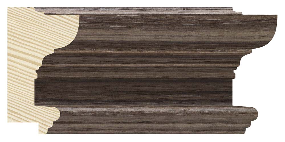 Moldura 1028/227 IRATI Nogal Molgra - Vista frontal del producto