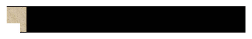 Moldura 1077/234 VANGUARDIA Negro Molgra - Vista frontal del producto