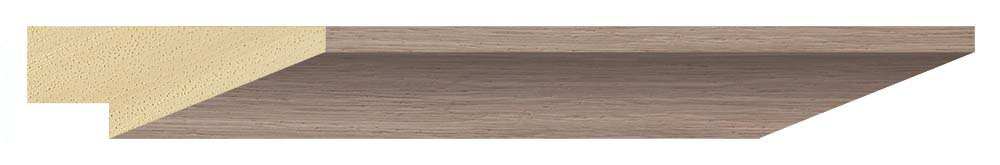 Moldura 1239/556 PIRAMIDES Roble Molgra - Vista frontal del producto