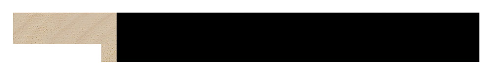 Moldura 5556/4 ALFIL Negro Molgra - Vista frontal del producto