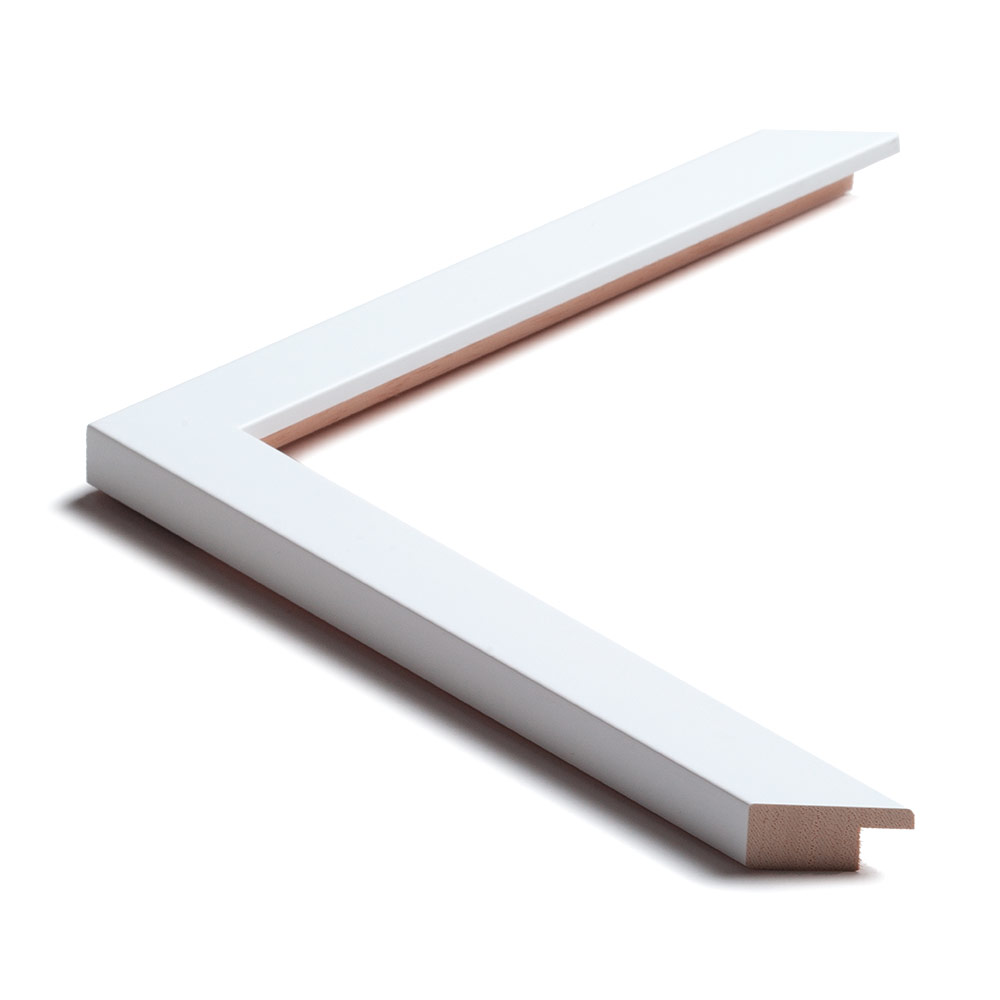 0002-1041602a Moldura 1041/602 ANILINE Blanco - Imatge 1