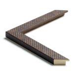 Moldura 1096/384 METAL Negro