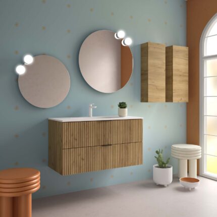 Salgar Biba - Mueble de Baño 2 Cajones