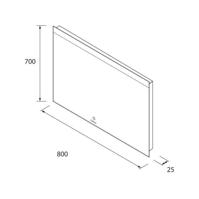 salgar espejo horizontal orleans 800 croquisadl