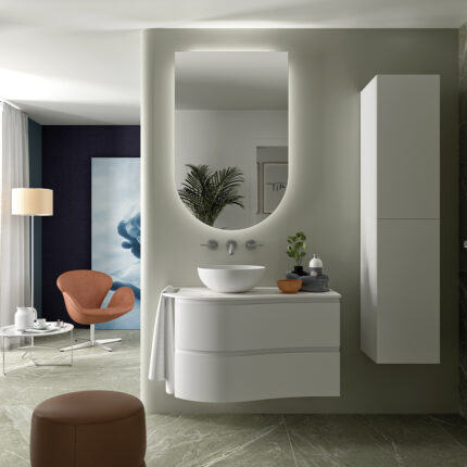 salgar mueble bano salgar mam 900 white cotton insp